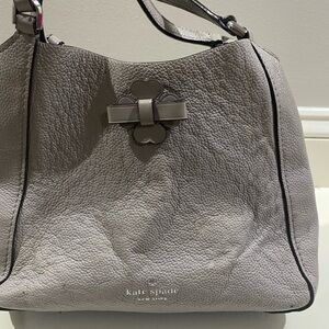 Grey Kate Spade Purse